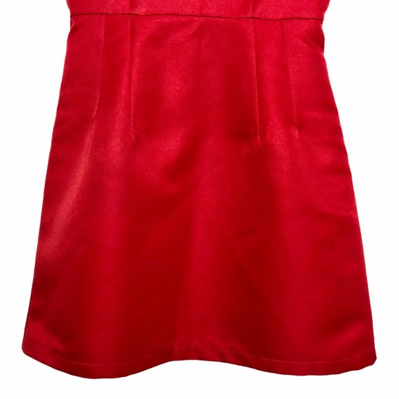Lulu's | Irresistible Charms Red Mini Dress - Picture 4 of 10